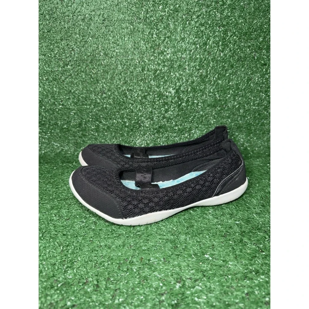 Danskin Now Womens Size 8‎ Black Comfort Slip On Shoes Running Walking Sneakers